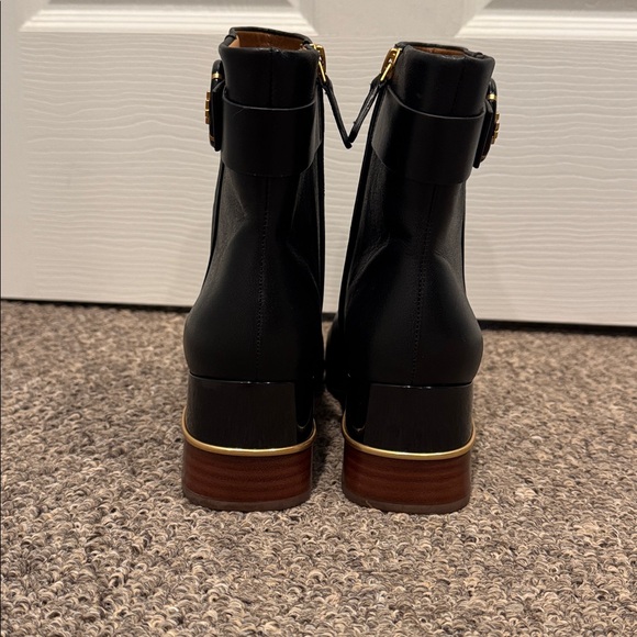 Tory Burch Sleek Black Ankle Booties - Picture 8 of 8